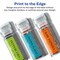 Avery Waterproof Rectangle Labels with Sure Feed, Print to the Edge